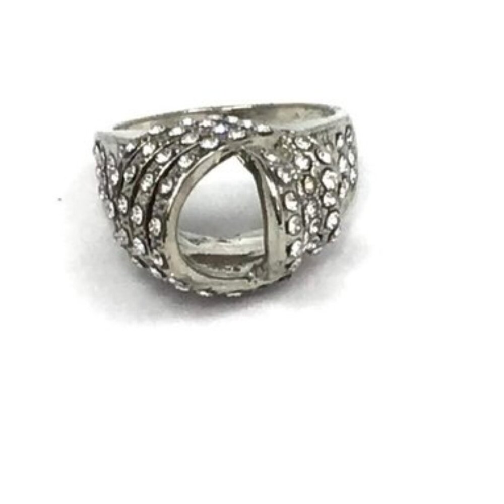 NWT Silver Women's Fashion Ring Size 8 - Picture 3 of 6